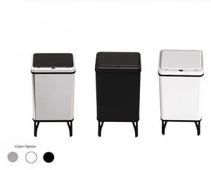Detachable Feet Smart <b>Sensor</b> Trash Can <b>Bin</b> New Style Popular Automatic Induction Waste <b>Bin</b> Open Top Structure - Product Image 2