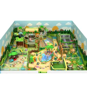 Aire de jeux intérieure souple, thème Jungle, pour enfants, 2019