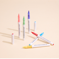 Ensemble de stylos marqueurs acryliques liquides directs Languo M720-6, série couleur peau, 9 couleurs, pour marqueurs artistiques