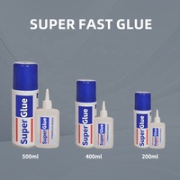 Colle liquide transparente multi-usage 400 ml, adhésif instantané à liaison rapide