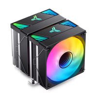 Refroidisseur de processeur JONSBO CR3000 ARGB 12CM Twin Tower avec tube en cuivre compatible Intel 115x1700 2011 pour AMD pour ordinateur de bureau PC