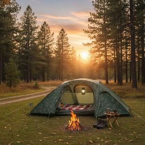La geometría de la tienda UL para las <span class=keywords><strong>4</strong></span> estaciones maximiza el flujo de aire, mientras que la cubierta reforzada con Dyneema convierte esta tienda ultraligera para 1 persona en una experiencia única. - Product Image 4