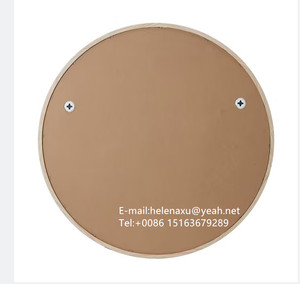 Bán Buôn Giá Rẻ Gỗ Sồi Nhìn Lớn Khung Gỗ Vòng Gương 80 Cm 90 Cm Kính Gương Tường Vòng Tròn Gương - Product Image 6