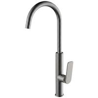 Robinet de lavabo moderne en laiton à poignée unique SÉRIE M770 77005, installation monotrou en céramique, pour salle de bain et hôtel, rotation à 360 degrés