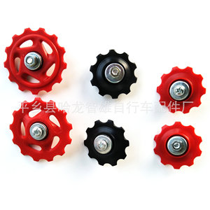 ล้อไกด์ตีนผีหลัง 10 13 15 ฟัน สีดำ สีแดง อะไหล่จักรยานแบบเปลี่ยนได้ - Product Image 2