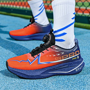 Chaussures de course pour hommes, baskets souples et respirantes, avec <span class=keywords><strong>plaque</strong></span> en <span class=keywords><strong>carbone</strong></span>, légères et tendance - Product Image 5