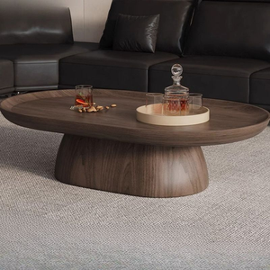 Tavolino da Caffè Trasformabile in Stile Classico Moderno Color Noce per Arredamento Soggiorno Realizzato in Legno - Product Image 6
