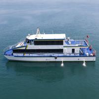Nouveau bateau de croisière touristique en aluminium diesel de 28 m de long et 6,6 m de large, capacité de 138 passagers pour les opérations en haute mer