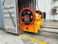 Concasseur à mâchoires portable PE 250x400 avec moteur AC et roulement, concasseur de pierres de petite taille haute capacité pour l'utilisation dans les carrières de quartz et la construction