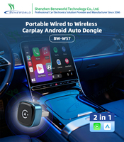 Adapter CarPlay & Android Auto Nirkabel Terlaris, Pemasangan Otomatis Cepat, Peningkatan OTA, Logo & Kemasan Kustom Tersedia