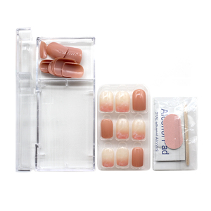 <span class=keywords><strong>Faux</strong></span> <span class=keywords><strong>ongles</strong></span> français, étiquette privée brillante, pour manucure, couverture complète, à pression, personnalisé, avec boîte, 500 pièces - Product Image 6