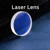 Lentille laser pour machines de découpe de fibres 18*2, 20*2, 20*3, 20*4 – Pièces d'équipement pour lentilles en verre optique de quartz