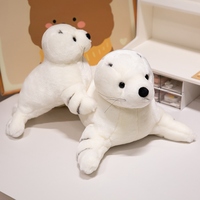 Offre Spéciale peluche dessin animé Lion de mer en peluche poupée Super doux en peluche PP coton remplissage décoration de la maison jouet