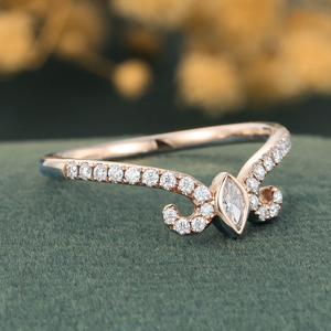 Élégant Vintage Art Déco 925 Bague en Argent Sterling Lab-Créé Diamant À La Main Élégant Déclaration Pièce En Vrac Produit - Product Image 3