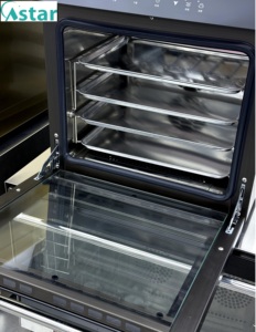 Nouveau four à convection électrique commercial Astar 220V 4 plateaux - Haute efficacité et productivité, usage industriel, boulangerie, cuisson du pain - Product Image 4