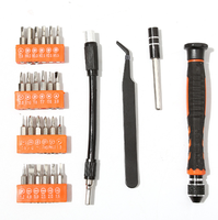 Ensemble d'outils de précision pour démontage de téléphones portables, ordinateurs portables et ordinateurs, 28 pièces, kit d'outils de réparation électronique pour la maison