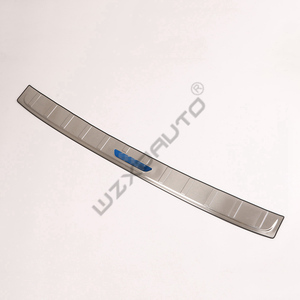 WZXD Outside Rear Bumper Foot <b>Plate</b> Trunk <b>Door</b> Sill Guard Bumper Foot <b>Plate</b> Stainless Steel Body Kit for 2020 - Product Image 3