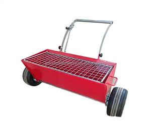 Esparcidor de material de empuje manual esparcimiento de material de hormigón a la venta - Product Image 4