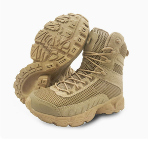 Manches en maille personnalisées DFS7, manches en maille respirantes pour l'été, bottes tactiques en cuir avec ventilation - Product Image 6