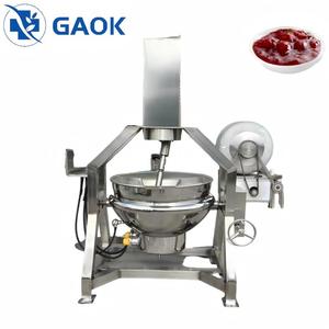 Machine industrielle automatique pour la fabrication de confiture de fruits, de sauce chili et de porridge, machine à mélanger et à cuire la confiture - Product Image 2