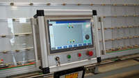 Machine de perçage verticale industrielle à faible encombrement pour verre, perceuse à trous ronds et carrés pour verre