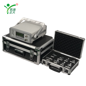 เครื่องวิเคราะห์ก๊าซ SF6 แบบพกพา เครื่องทดสอบความชื้นจุดน้ำค้างและความบริสุทธิ์ของก๊าซ, ขั้วต่อแบบล็อคตัวเองของเยอรมัน, จอ LCD และระบบจัดเก็บข้อมูล KDWS-14 เครื่องวิเคราะห์ก๊าซ SF6 - Product Image 3