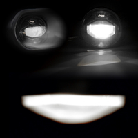 Accessoires de pare-chocs avant blancs de 4 pouces 30W LED antibrouillard pour les modèles Jeep Wrangler JK/Journey/Magnum/PT de 2006 à 2017