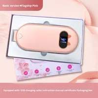 Ceinture de Massage chauffante électrique Rechargeable Portable essentielle pour les femmes période menstruelle réchauffement abdominal pour le soulagement de la taille