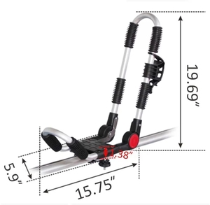 Gancho <span class=keywords><strong>de</strong></span> cuerda <span class=keywords><strong>de</strong></span> polea ajustable para Kayak, accesorio con correas <span class=keywords><strong>de</strong></span> amarre, se monta en la parte superior, para techo <span class=keywords><strong>de</strong></span> coche, SUV y Kayak, 1 par - Product Image 5