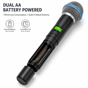 Microphone portable pour <span class=keywords><strong>studio</strong></span> de diffusion, création de contenu pour podcasts, streaming, réponse en fréquence large, acoustique supérieur - Product Image 3