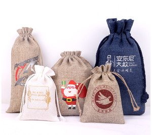 Sacs <span class=keywords><strong>de</strong></span> rangement en <span class=keywords><strong>jute</strong></span> écologiques avec cordon <span class=keywords><strong>de</strong></span> serrage, style naturel et simple, <span class=keywords><strong>pour</strong></span> le <span class=keywords><strong>jardin</strong></span>, les fruits, les légumes, l'emballage <span class=keywords><strong>de</strong></span> cadeaux - Product Image 5