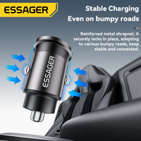 Chargeur de voiture USB-A USB-C ESSAGER ES-CC15 45W, port USB pour voiture