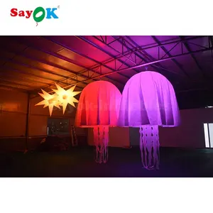 Lampe gonflable en forme de méduses, ballons de gelée pour décorations d'événements et de fêtes