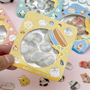 Adesivi Nekoni Serie Classica Ravioli, Decorazioni con Panda e Cristalli, per Telefoni, Computer e Borse - Product Image 6