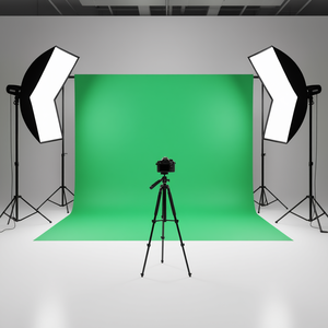 Fondo de tela no tejida Db Green de 3x5 pies, plegable y sin costuras, para fotografía de productos en estudio. - Product Image 2