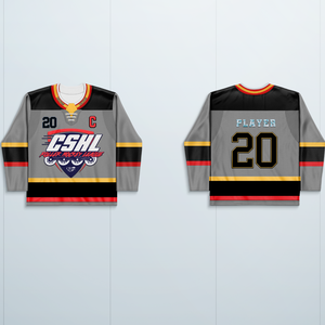 Maillots de hockey sur glace lourds à fabrication rapide maillots de hockey à roulettes uniformes à roulettes en sergé pour hommes - Product Image 6