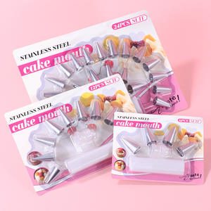 مجموعة فوهات تزيين الكيك من الفولاذ المقاوم للصدأ وأدوات تزيين المعجنات والكعك بالجملة حسب الطلب - Product Image 5
