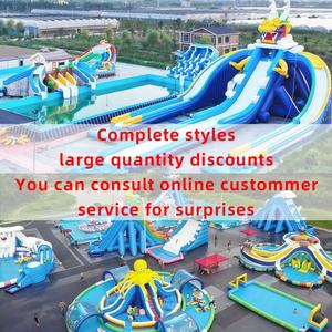 <span class=keywords><strong>Parc</strong></span> aquatique gonflable géant avec thème d'aventure spatiale, aire de jeux aquatique extérieure, <span class=keywords><strong>parc</strong></span> d'attractions, centre de divertissement aquatique - Product Image 6