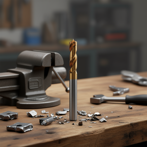 Foret hélicoïdal HSS-Co 7 mm, revêtement TiN, auto-centrant, multi-usages - Product Image 3