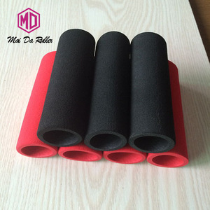 Laisse pour animaux de compagnie en corde rouge avec poignée en mousse noire antidérapante pour chiens - Product Image 4