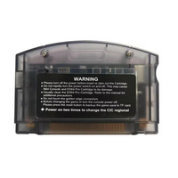 Accessoires de jeu rétro pour cartouche de jeu N64, lecteur EverDrive64 Plus, plastique ABS, s'adapte parfaitement aux jeux ED64plus