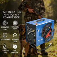 Pompa PCP 12V 4500psi 30mpa 300bar 110V 220V Otomatis Mati  Pompa PCP dengan Adaptor Daya Terintegrasi Kompresor Udara PCP Paintball