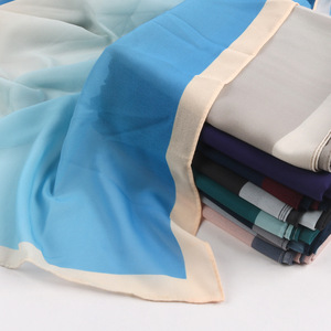 Custom Women Chiffon Gradient <strong>Hijabs</strong> Match Color Summer <strong>Fashion</strong> Design Muslim Malaysia <strong>Turban</strong> Chiffon <strong>Hijabs</strong> - Product Image 3