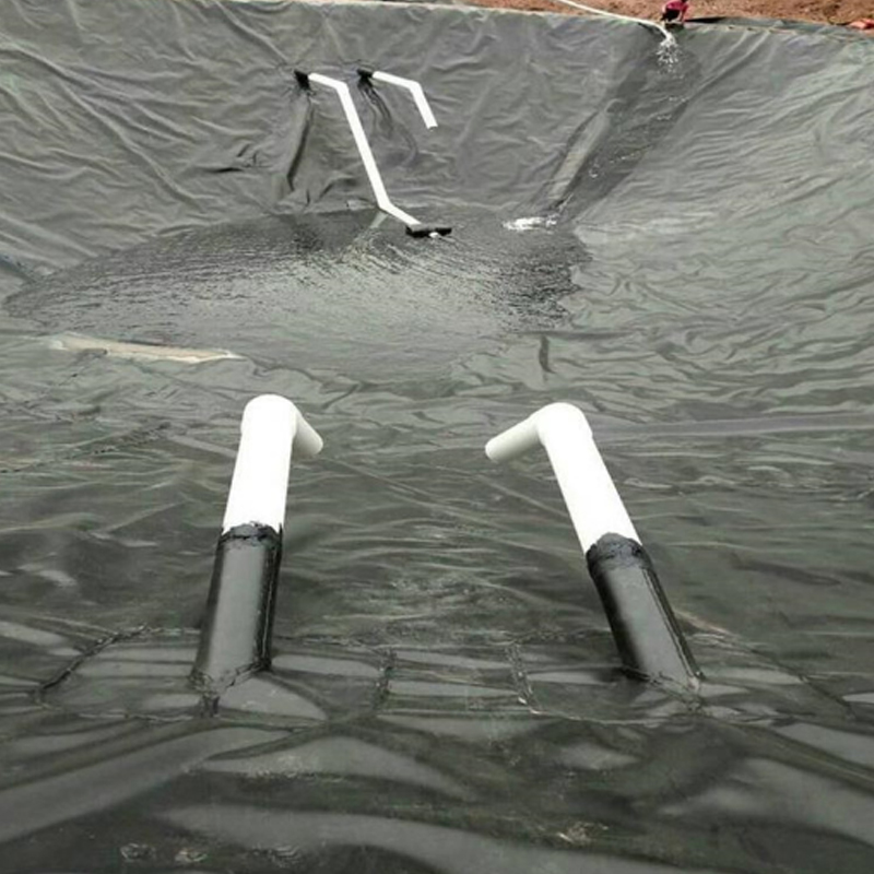 Водонепроницаемый 1 мм Hdpe геомембрана пруд для солевой фермы