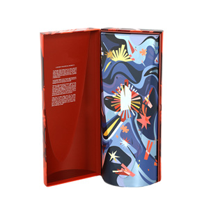 Multipurpose Luxury Food <b>Floral</b> <b>Box</b> Book Shaped Magnetic Double Door Four-Color Printed Silver Foil Rigid Cardboard Eco-friendly - Product Image 4