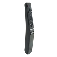 Télécommande Mini Smart TV HONGKEMA ABS Étanche à Piles AAA, 4 Boutons, Clavier en Silicone, Portée 20m, Code Fixe Infrarouge, Fonction de Clonage