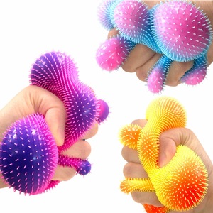 Most Popular TPR Viral Maltose Plush Ball Color-Changing <b>Squishy</b> Pressure Release Promotional Squeeze Toys for Kids Adults - Product Image 2