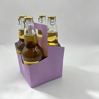 Support pliable et écologique pour tasses et bouteilles – Idéal pour café, bière, vin, lait et thé