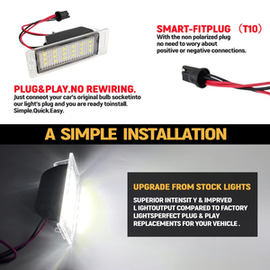 2x Luci Targa LED 12V 6000 Lumen 3W per <span class=keywords><strong>OPEL</strong></span> VAUXHALL MOKKA X <span class=keywords><strong>Insignia</strong></span> Sports <span class=keywords><strong>Tourer</strong></span> per GMC Chevrolet - Product Image 4