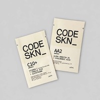 Sachets en Mylar personnalisés pour échantillons de cosmétiques liquides, crèmes et poudres, 3ml, 5ml, 10ml, en plastique, avec logo sur mesure